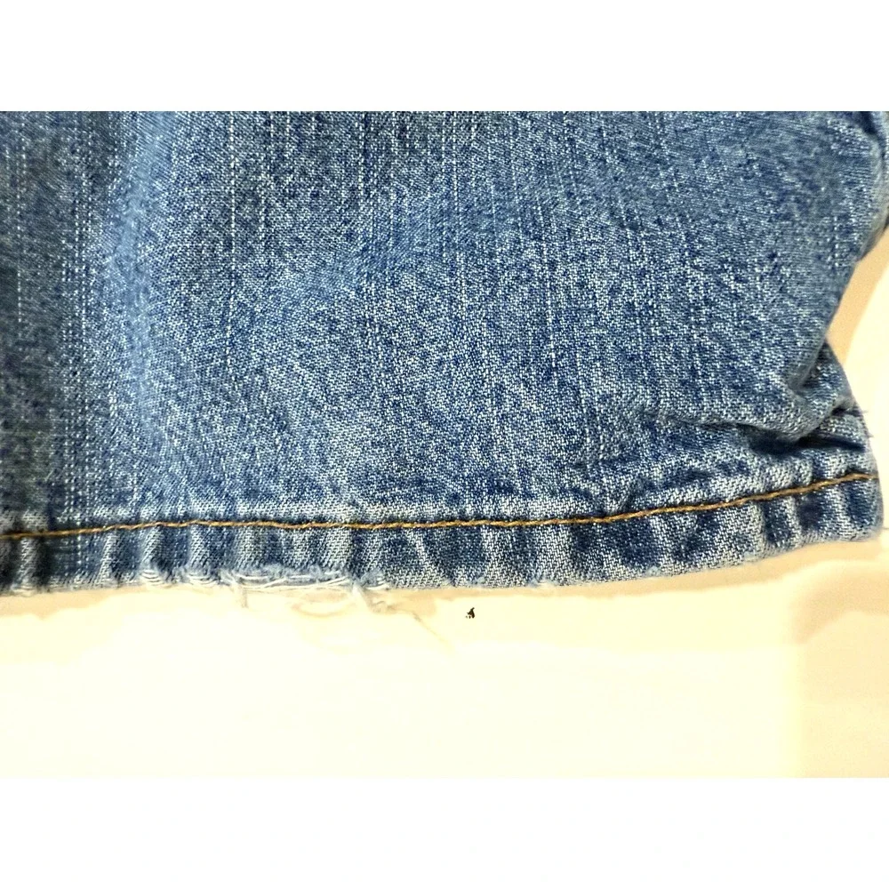 Levis‎ 569 Jeans Mens 38x32 Blue Medium Wash Loose Straight Fit Denim Zip Y2K